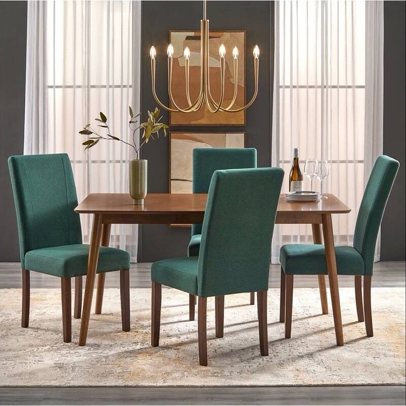 Lifestorey Josie 5-piece Dining Set - Cucumber Green