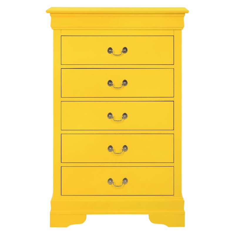 Louis Phillipe 5-drawer Bedroom Chest