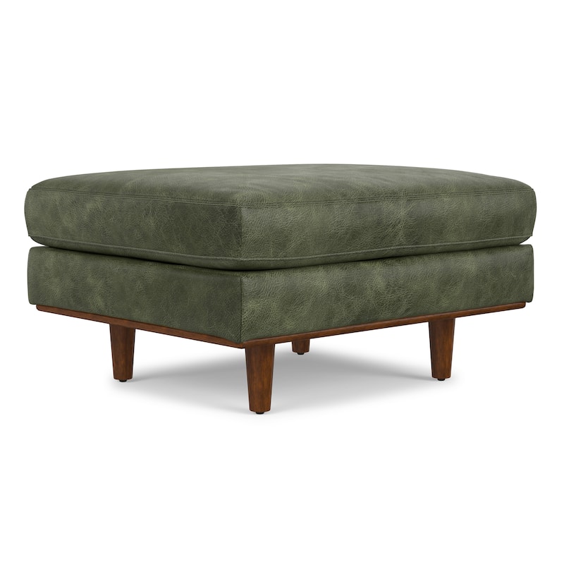 WYNDENHALL Brixley 33 inch Wide Mid-Century Modern Table Ottoman