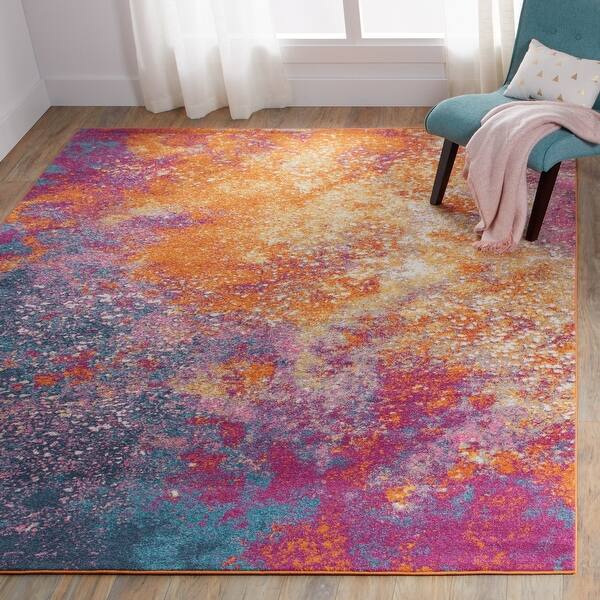 Shop Nourison Passion Colorful Abstract Area Rug On Sale Overstock 16171067