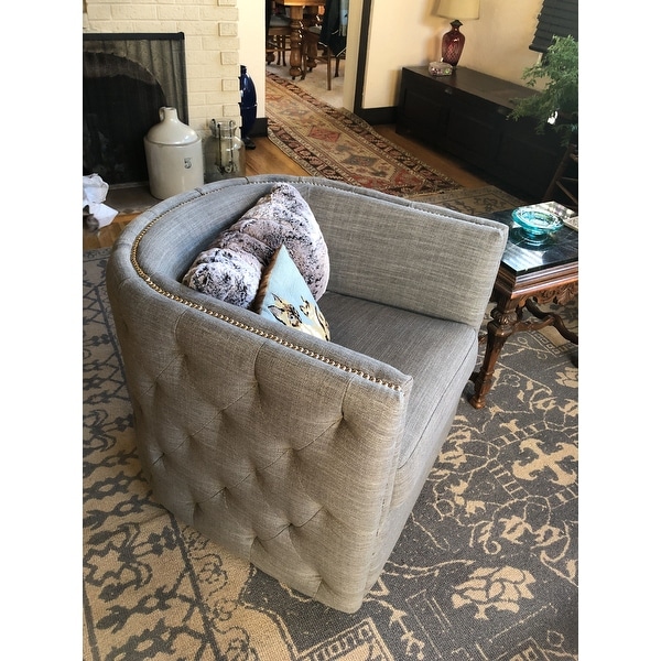 Top Product Reviews For Madison Park Wilmette Slate Swivel Chair Madison Park Wilmette Slate Swivel Chair Customer Reviews