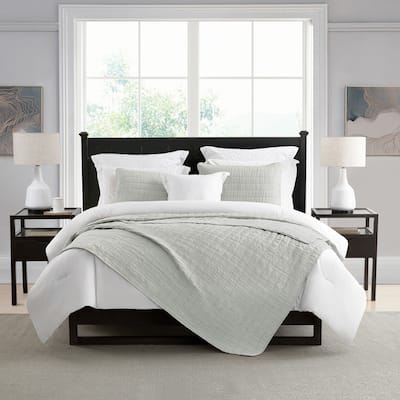 Swift Home Crinkle Enzyme Wash Oversized Coverlet/Bedspread Quilt Sets