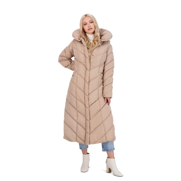 womens long maxi down coat