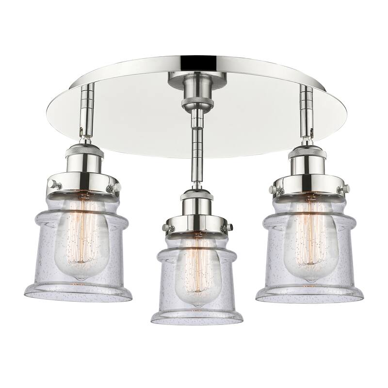 Innovations Lighting Canton - 3 Light 17" Flush Mount