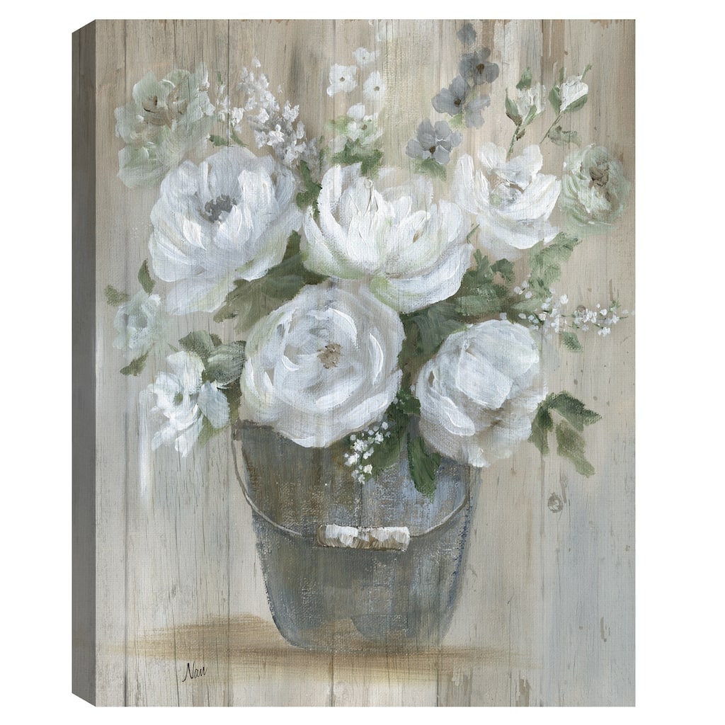 Wild Roses by Nan Canvas Art Print