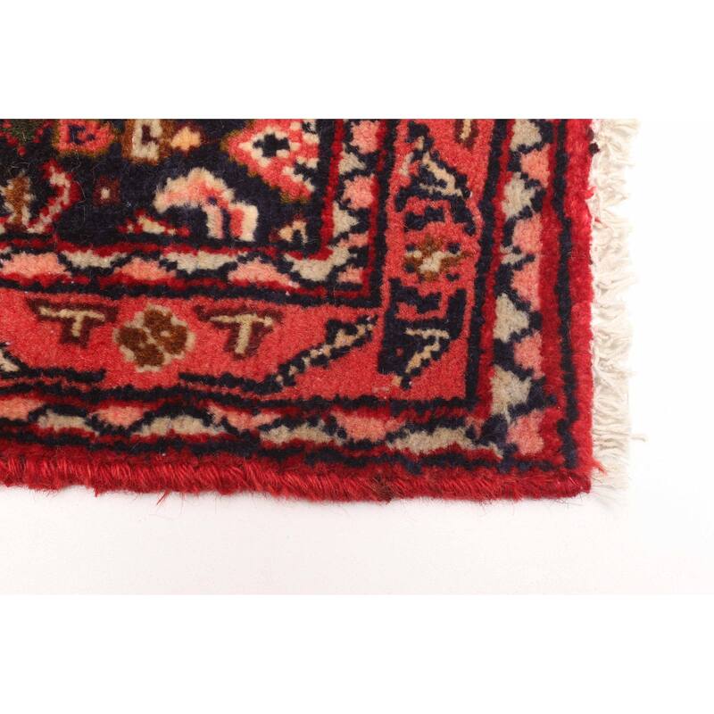 ECARPETGALLERY Hand-knotted Kayseri Vintage Cream Wool Rug - 1'6 x 9'5