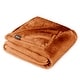 preview thumbnail 80 of 109, Bare Home Microplush Fleece Blanket - Ultra-Soft - Cozy Fuzzy Warm Full - Queen - Sienna