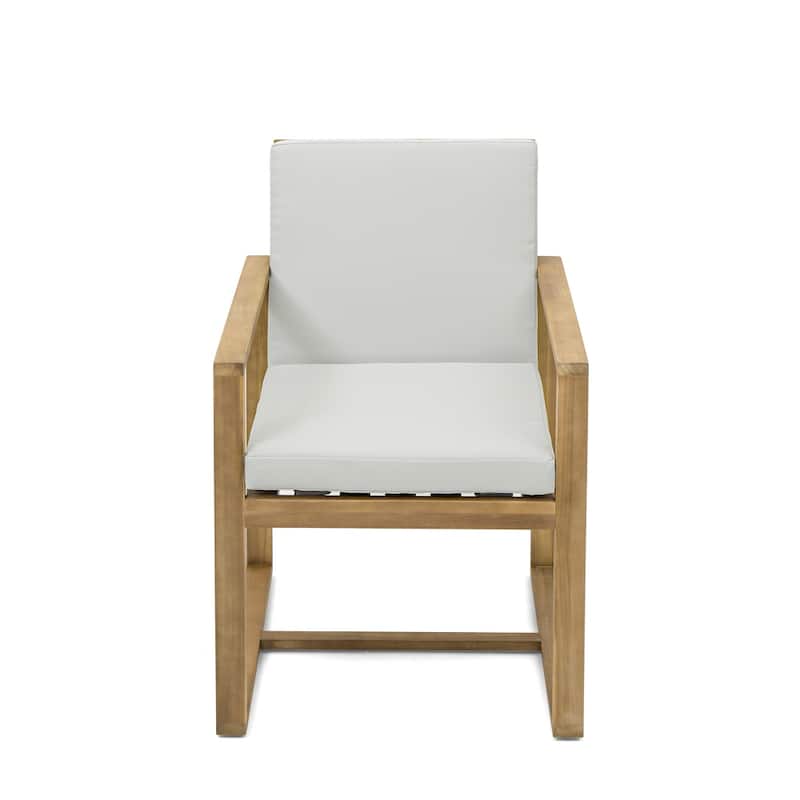 7-Pieces Patio Dining Set with Removable Cushions and 6 Chairs