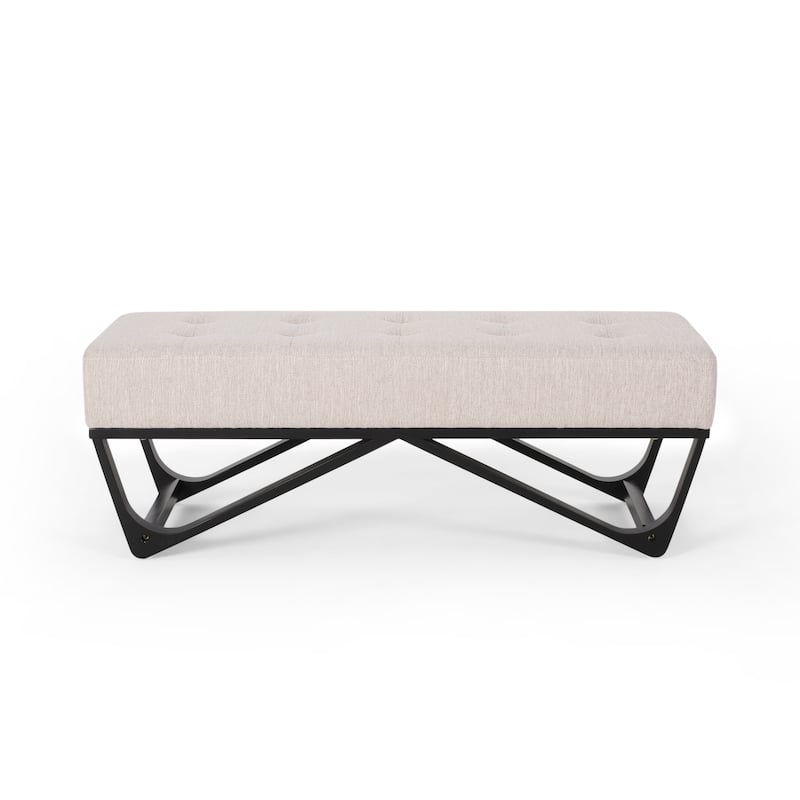 Modern Upholstered Bench for Bedside Living Room and Entryway