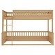 preview thumbnail 20 of 25, Full XL over Queen Bunk Bed with Ladder and Guardrails
