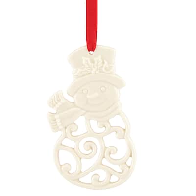 Lenox Snowman Charm Ornament