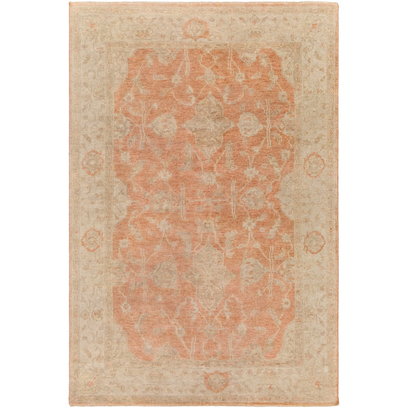 Hand Knotted WestHam Wool Area Rug - 12' x 15' - 12' x 15' - Taupe