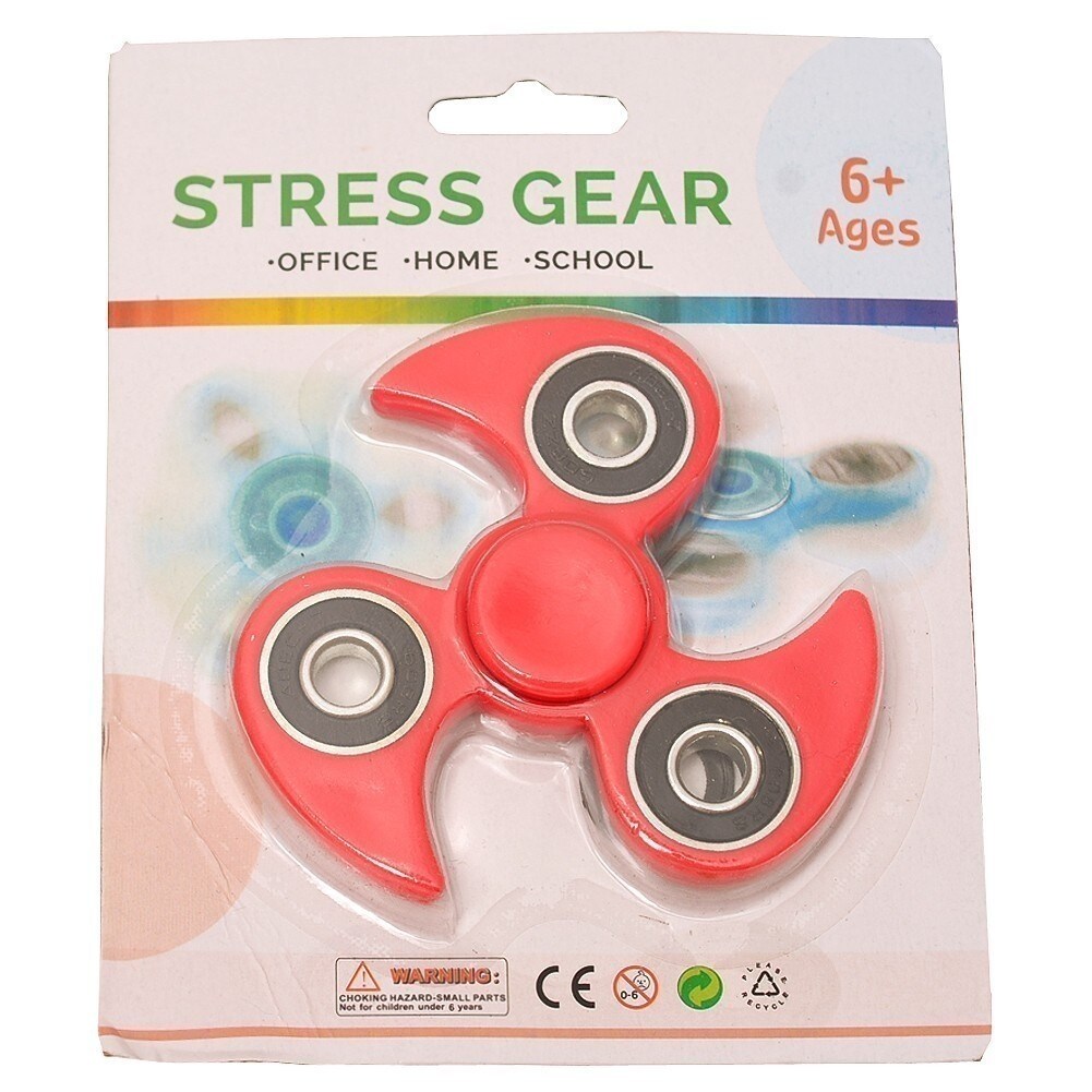 stress gear fidget spinner