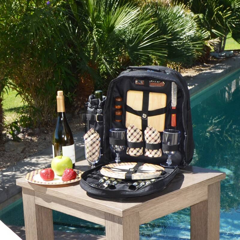 Picnic at Ascot Two Person Equipped Picnic Backpack