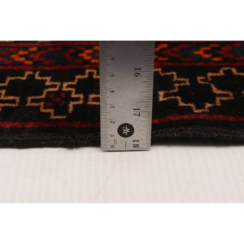 Teimani Orange Rug 3'8" x 7'1" - 3'8 x 7'1