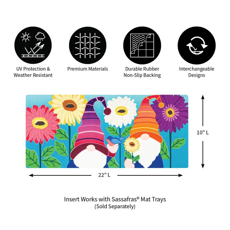 Garden Gnomes Sassafras Switch Mat