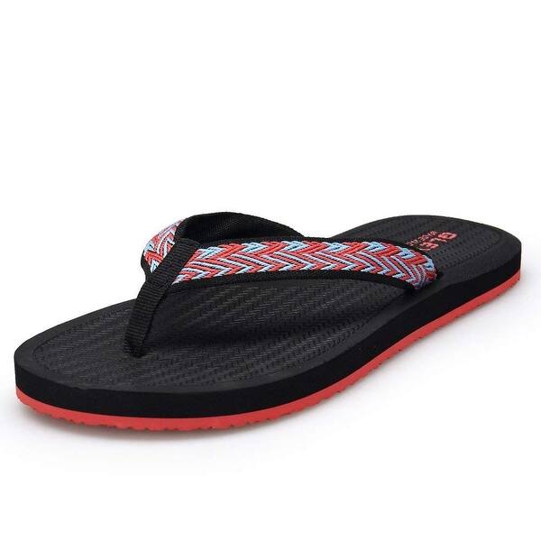 Shop Qleyo Womens Flip Flops Skid Proof Slippers Beach Sandals