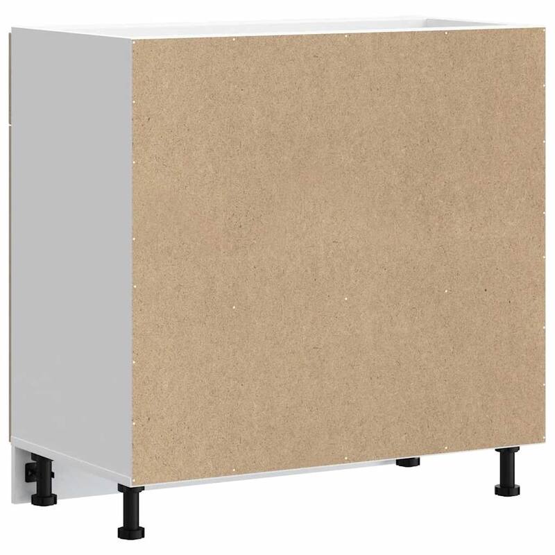 vidaXL Kitchen Base Cabinet Sonoma oak Engineered wood Medium - 18.1 x 31.5 x 32.1