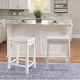 preview thumbnail 1 of 15, Linon Willamette Backless Upholstered Counter Stool