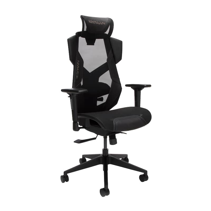 RESPAWN FLEXX Mesh Gaming Chair With Lumbar Support, Adjustable Headrest