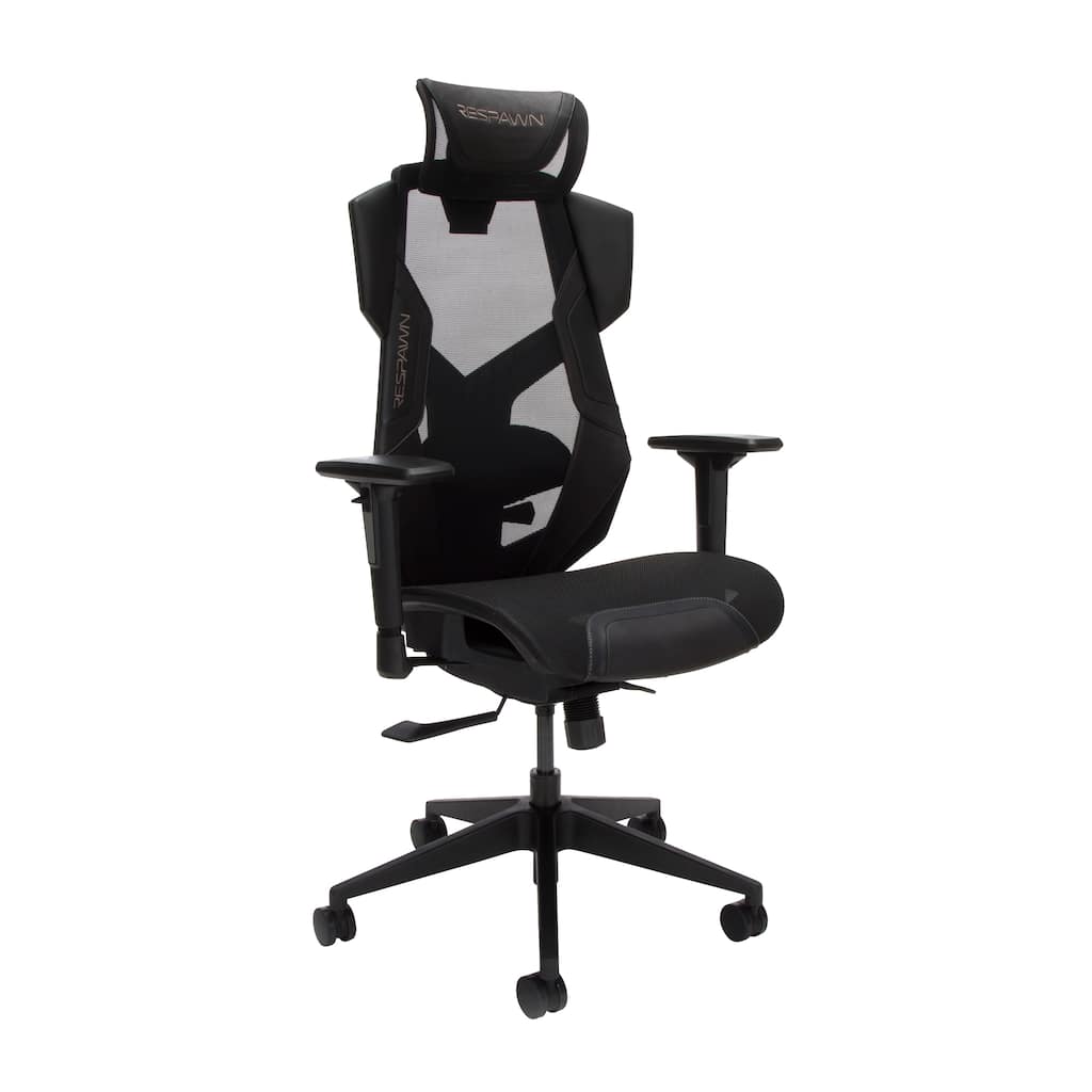 RESPAWN FLEXX Mesh Gaming Chair With Lumbar Support, Adjustable Headrest