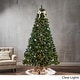 preview thumbnail 3 of 16, 9-ft Spruce Pre-Lit or Unlit Artificial Christmas Tree with Glitter Branches, Red Berries & Pinecones by Christopher Knight Home