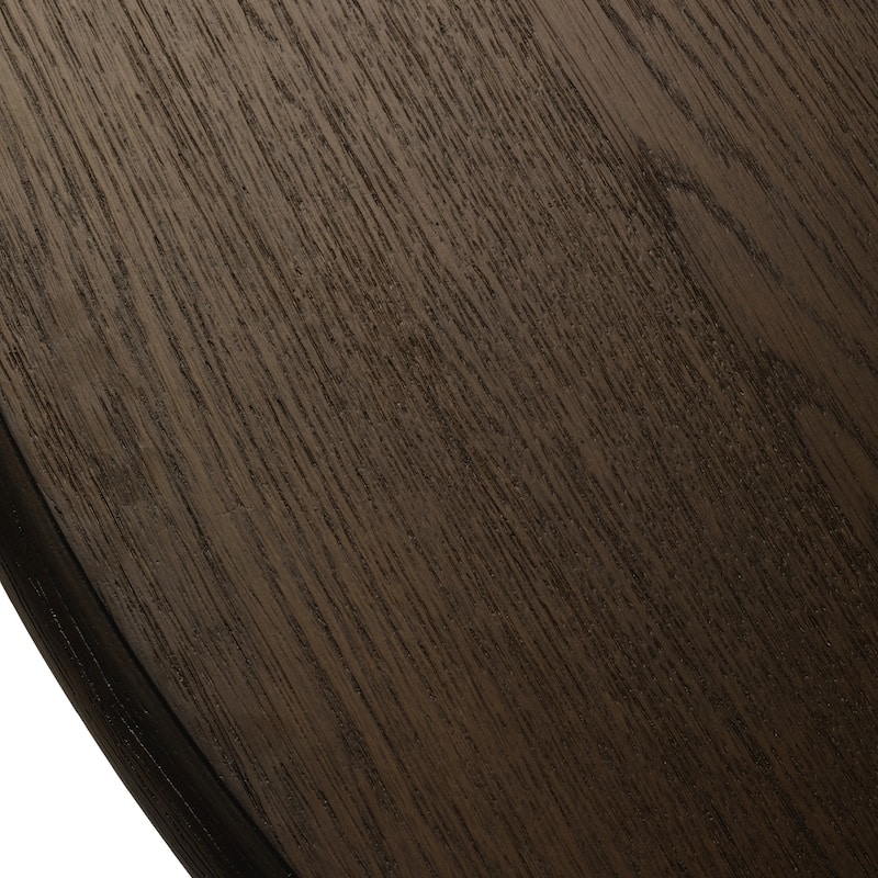 Maven Lane Zola Wooden Dining Table in Brown Finish - N/A