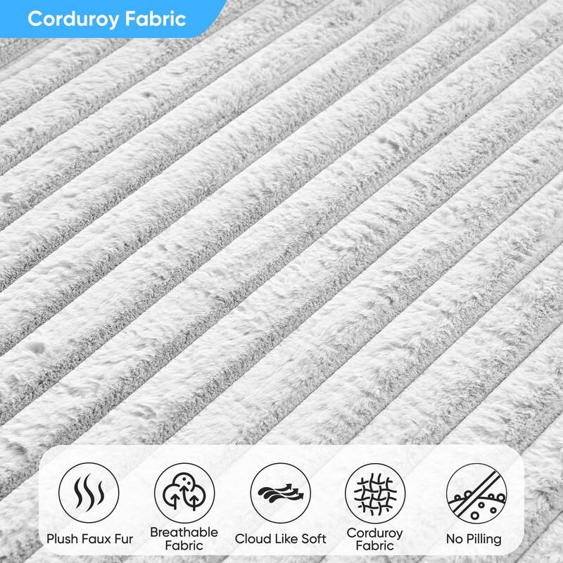 Mixoy Modern Corduroy Fabric Sofa Bed Chair,Single Sofa Chair With Cup Holders,Wide Armrests,Sleeper For Apartment