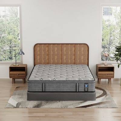 12-inch Euro Top Medium Hybrid Mattress in a box, Twin / Full / Queen / King