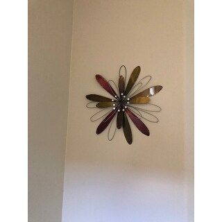 Shop Stratton Home Decor Whimsical Flower Burst Wall Decor