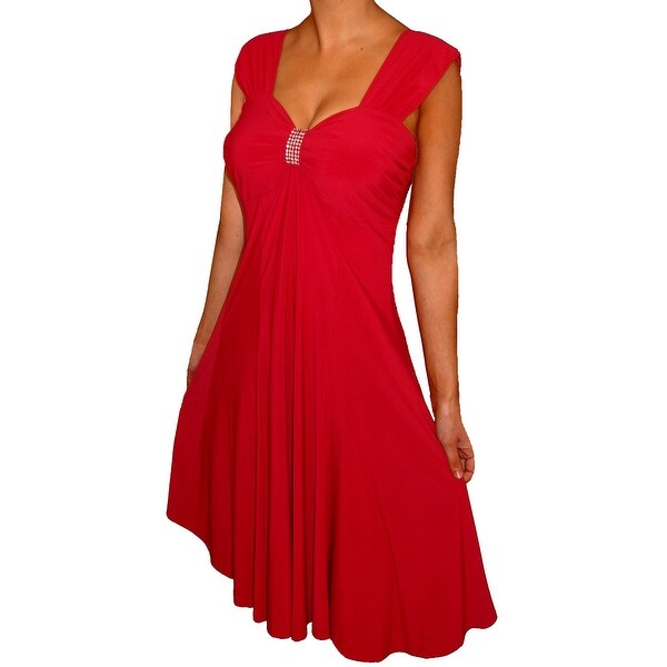 Women clothing what red 7 plus