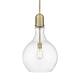 Option Brushed Brass / Clear