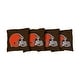 preview thumbnail 1 of 1, Cleveland Browns NFL Football Brown Cornhole Bags All-Weather Resin Filled