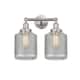 Option Brushed Satin Nickel / Clear Crackle