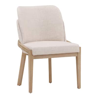 Jhene Upholstered Dining Chair, Off-White