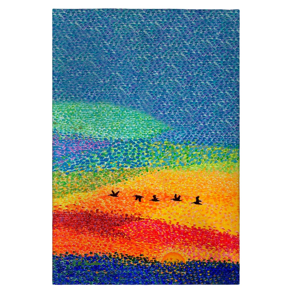 Pelican Sunset Guest Towel - 20x20