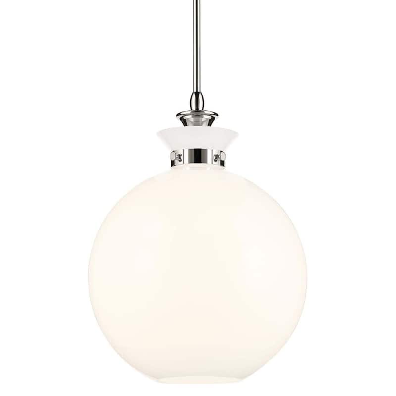 Kichler 52779 Laria 15" Wide Pendant - Polished Nickel