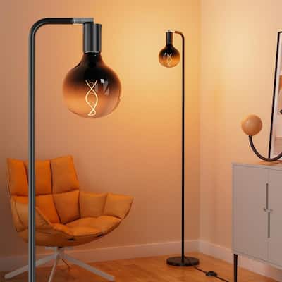 LED RGB Arched Floor Lamp Curved Colorful Lamp - 66.9x12.6in
