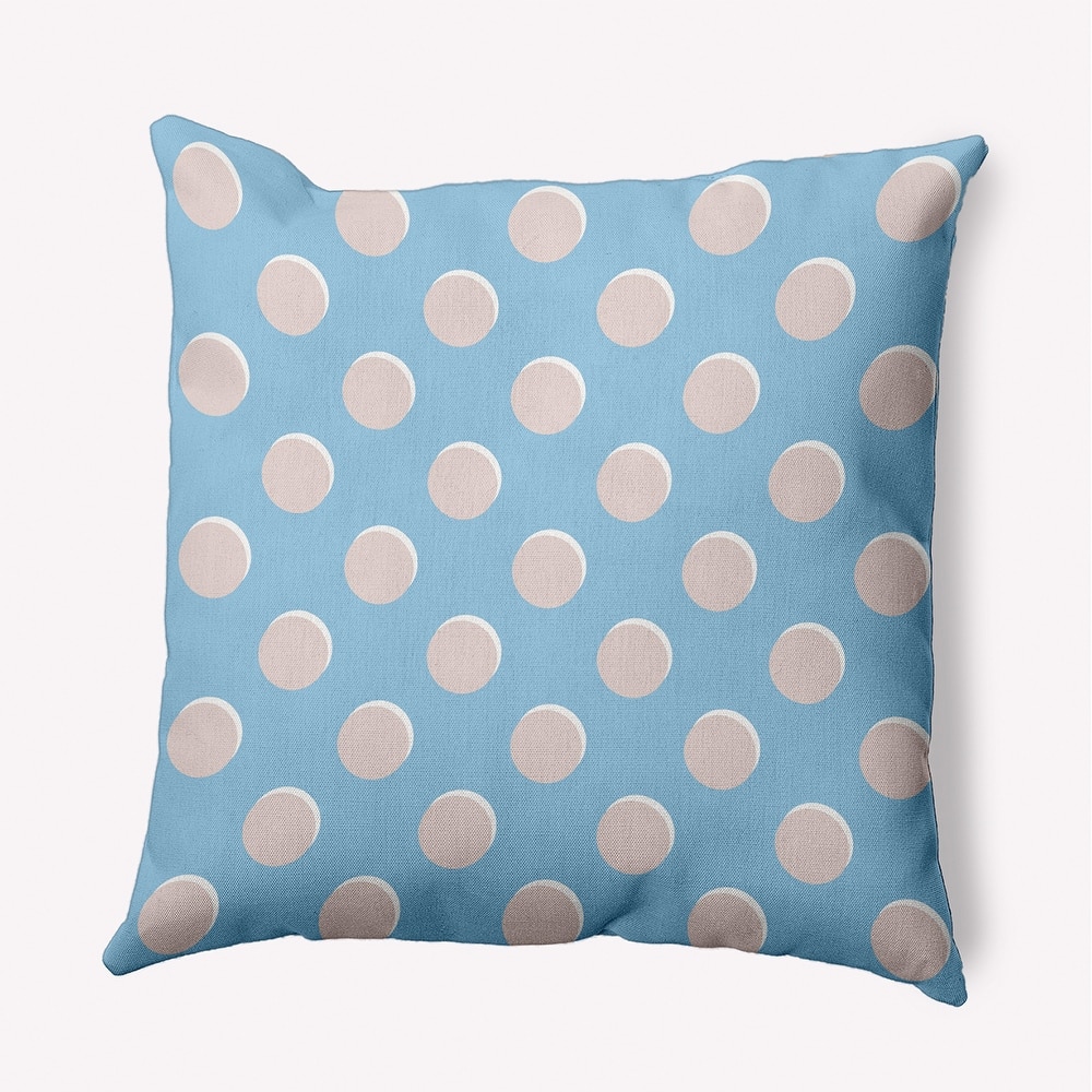 Polka Dots Decorative Throw Pillow