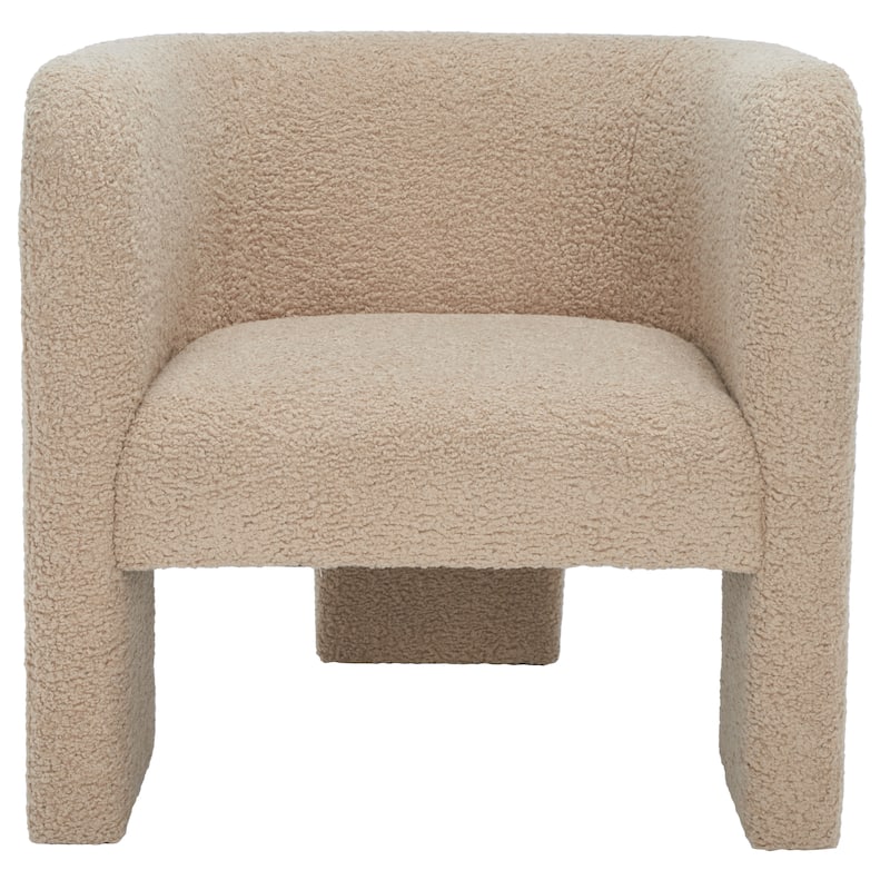 SAFAVIEH Couture Sammie 3-Leg Boucle Accent Chair - 30 in. W x 30 in. D x 29 in. H