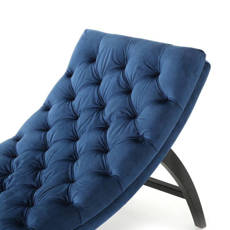 Comfortable Velvet Chaise Lounge for Relaxation and Style Enhancement