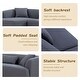 preview thumbnail 6 of 10, Williamspace 102" L Shape Sectional Sofa Couch