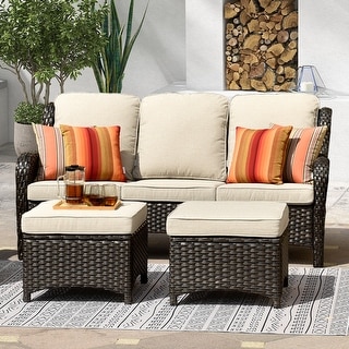 Charmain sofa set with cushions shop