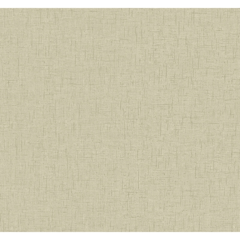 A-Street Prints Bentley Beige Faux Linen Wallpaper