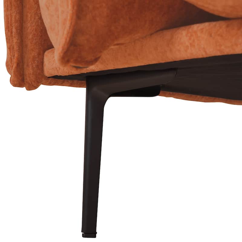 Living Room Furniture Velvet Sectional Sofa U-shaped Modular Sofa Deep Seat Upholstered Cloud Couch