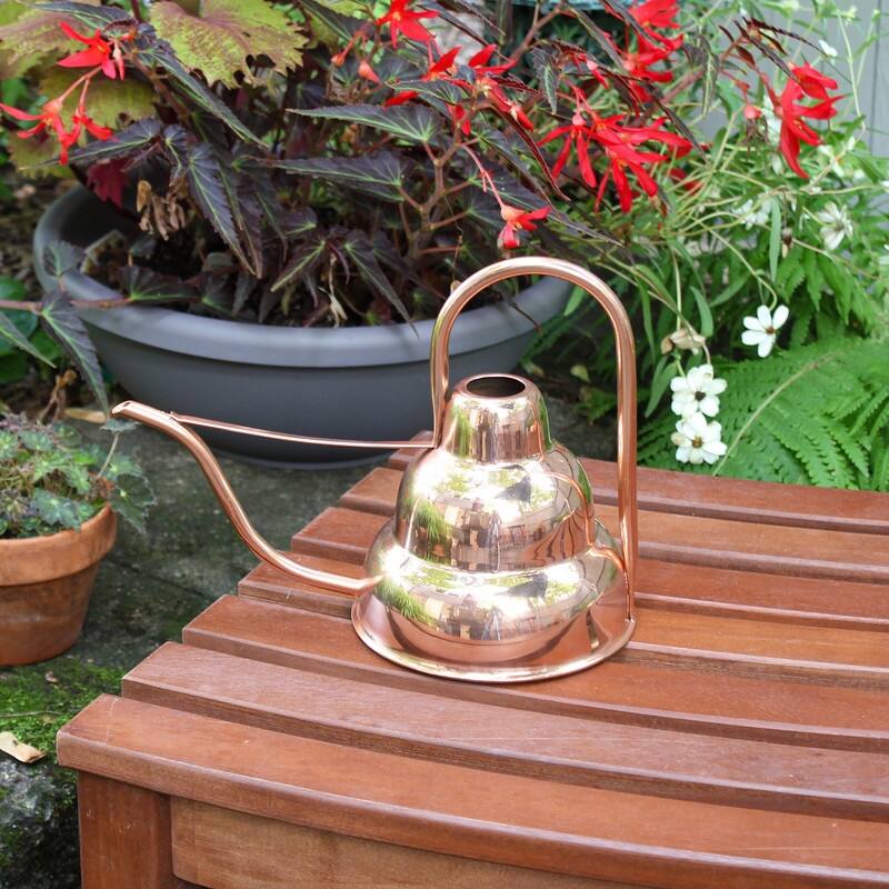 Achla Designs Brass Watering Can, Antique Finish