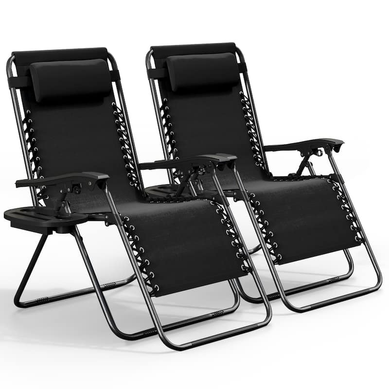 Nestl Zero Gravity Chairs - Black