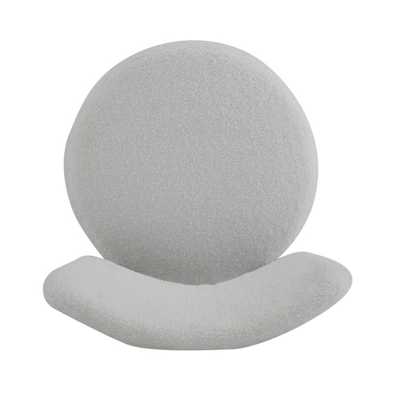 Roomfitters Upholstered Dining Chair Set of 2, Modern Accent Side Chairs with Rounded Back and Metal Legs