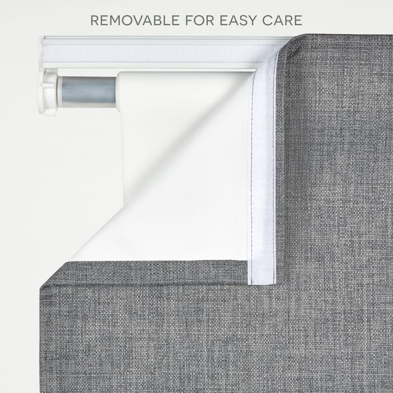 ATI Home Montague Trellis Total Blackout Roman Shade.
