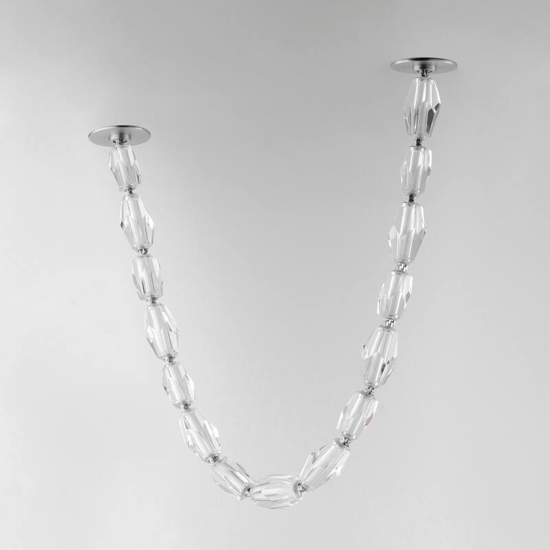 Studio M SM24866 Dolce Vita 41" Wide LED Crystal Linear Pendant with